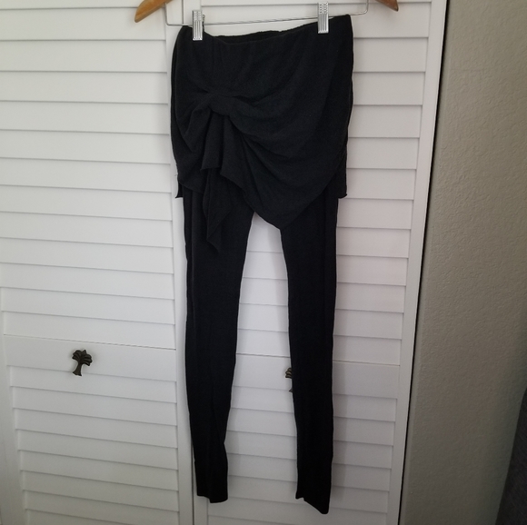 ALL SAINTS Raffi Riviera Black Leggings XS - Picture 3 of 4